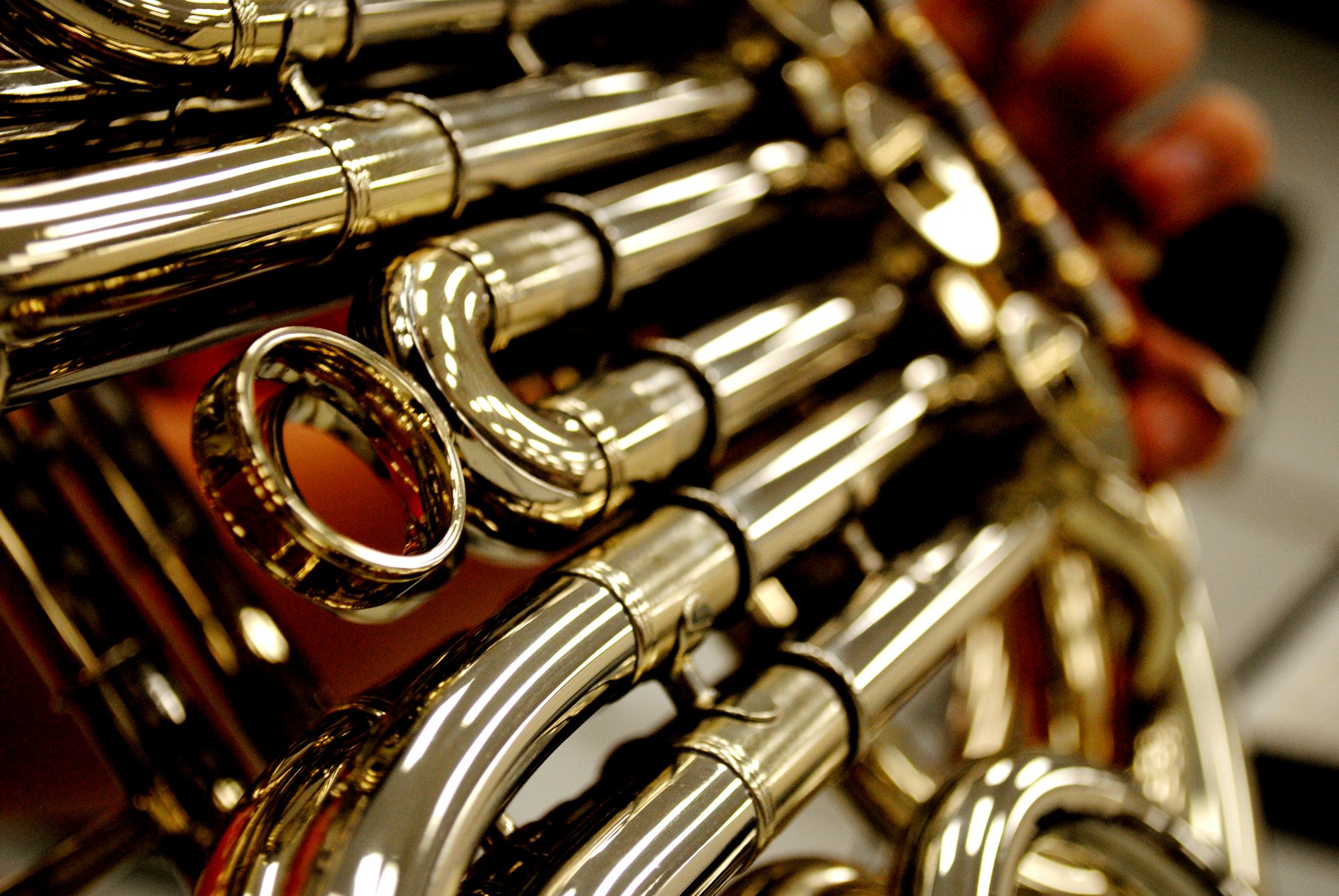 Picture of a french horn
